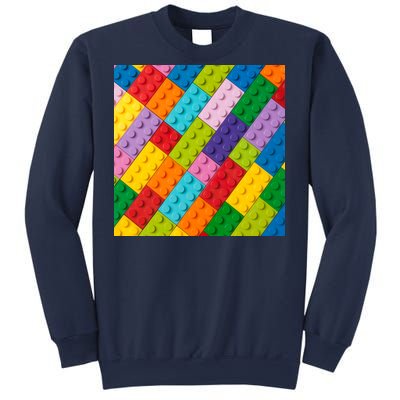 Many Toy Blocks Pattern Sweatshirt