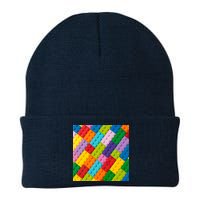 Many Toy Blocks Pattern Beanie