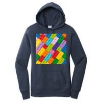 Many Toy Blocks Pattern Women's Pullover Hoodie