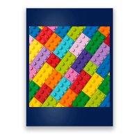Many Toy Blocks Pattern Poster