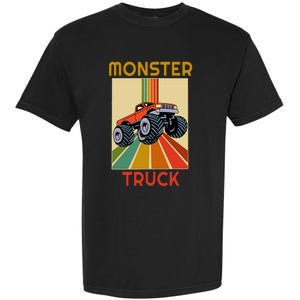 Monster Truck Big Style Truck Garment-Dyed Heavyweight T-Shirt