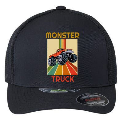 Monster Truck Big Style Truck Flexfit Unipanel Trucker Cap