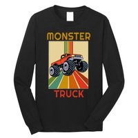 Monster Truck Big Style Truck Long Sleeve Shirt