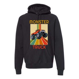 Monster Truck Big Style Truck Premium Hoodie