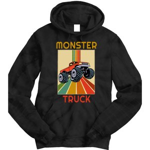 Monster Truck Big Style Truck Tie Dye Hoodie