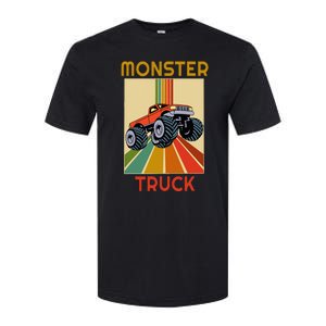 Monster Truck Big Style Truck Softstyle CVC T-Shirt