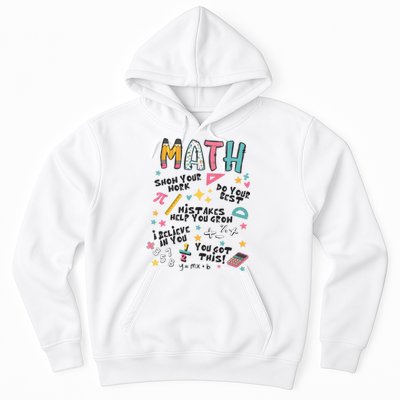 Math Teacher Back To School Hoodie