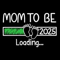 Mom To Be 2025 Mom Loading 2025 Mother Expect Baby 2025 Impact Tech Backpack