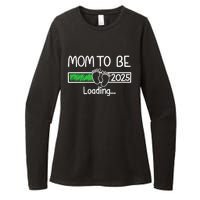 Mom To Be 2025 Mom Loading 2025 Mother Expect Baby 2025 Womens CVC Long Sleeve Shirt