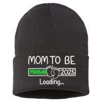 Mom To Be 2025 Mom Loading 2025 Mother Expect Baby 2025 Sustainable Knit Beanie