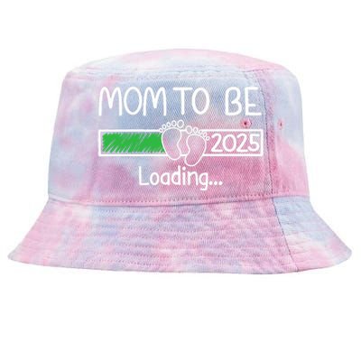 Mom To Be 2025 Mom Loading 2025 Mother Expect Baby 2025 Tie-Dyed Bucket Hat