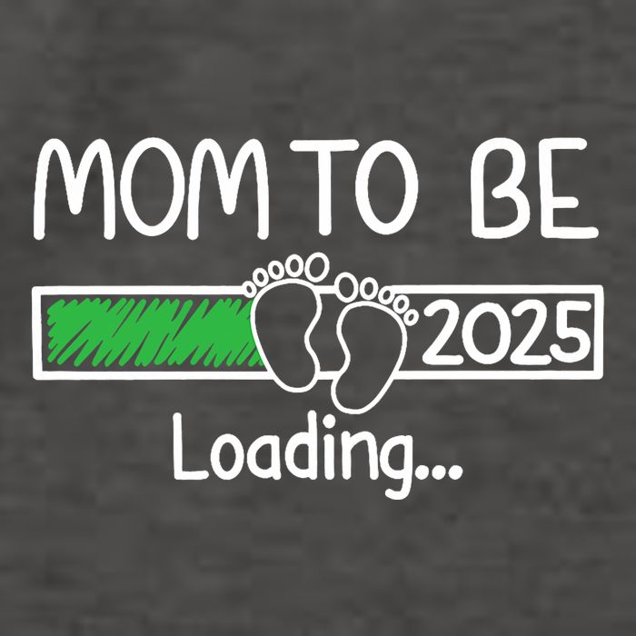 Mom To Be 2025 Mom Loading 2025 Mother Expect Baby 2025 Vector Backpack