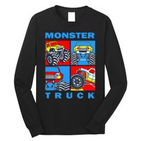 Monster Truck Block Long Sleeve Shirt