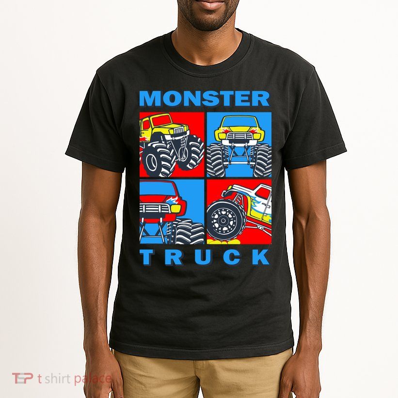Monster Truck Block Tall T-Shirt