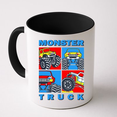 Monster Truck Block Mug