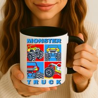 Monster Truck Block Mug