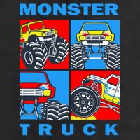 Monster Truck Block Beanie
