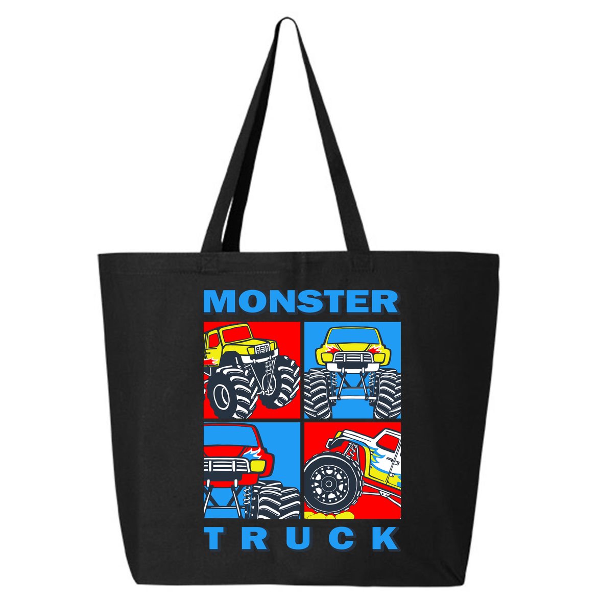 Monster Truck Block 25L Jumbo Tote