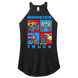 Monster Truck Block Women’s Perfect Tri Rocker Tank