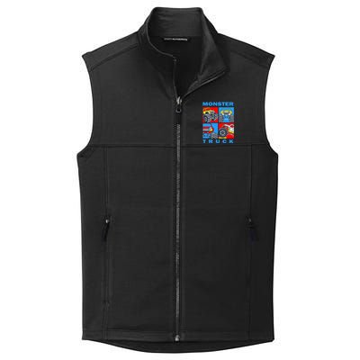 Monster Truck Block Collective Smooth Fleece Vest