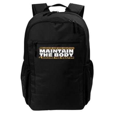 Maintain The Body Daily Commute Backpack
