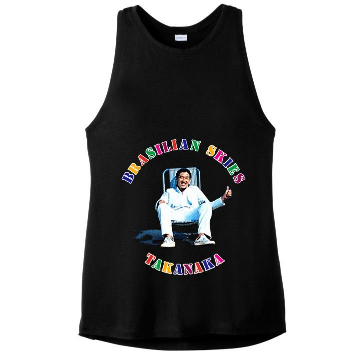 Masayoshi Takanaka Brasilian Skies Ladies PosiCharge Tri-Blend Wicking Tank