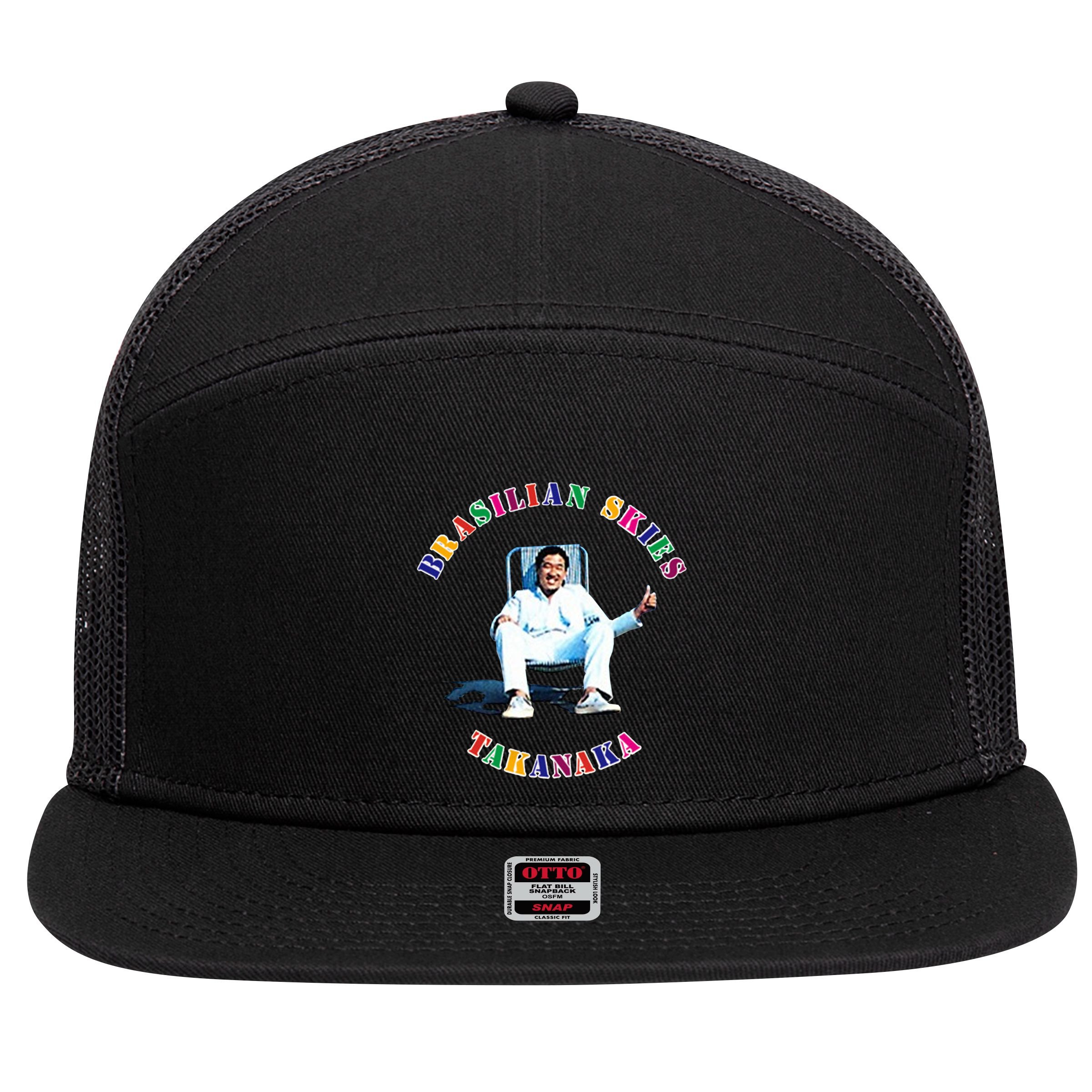 Masayoshi Takanaka Brasilian Skies 7 Panel Mesh Trucker Snapback Hat