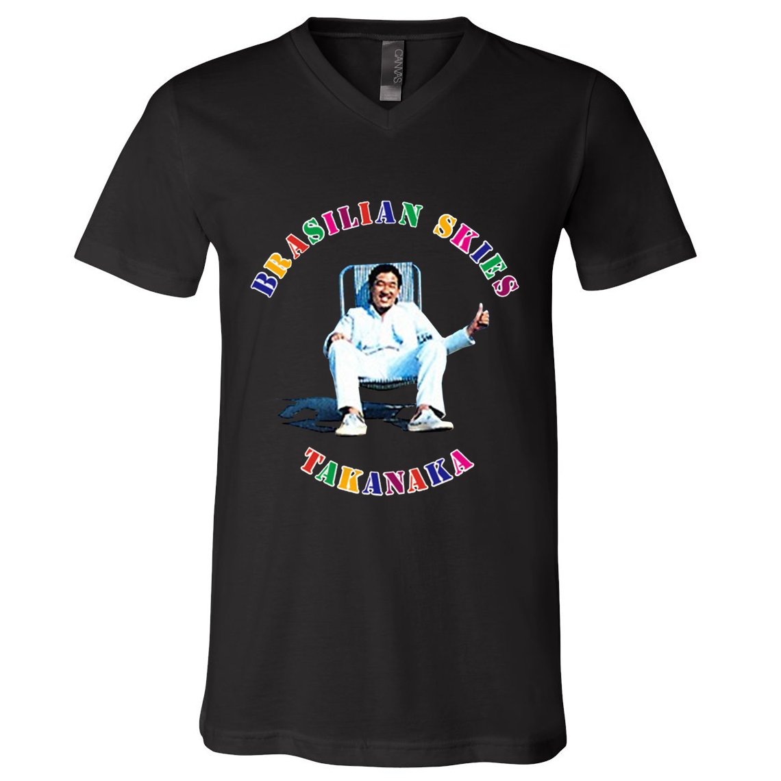Masayoshi Takanaka Brasilian Skies V-Neck T-Shirt