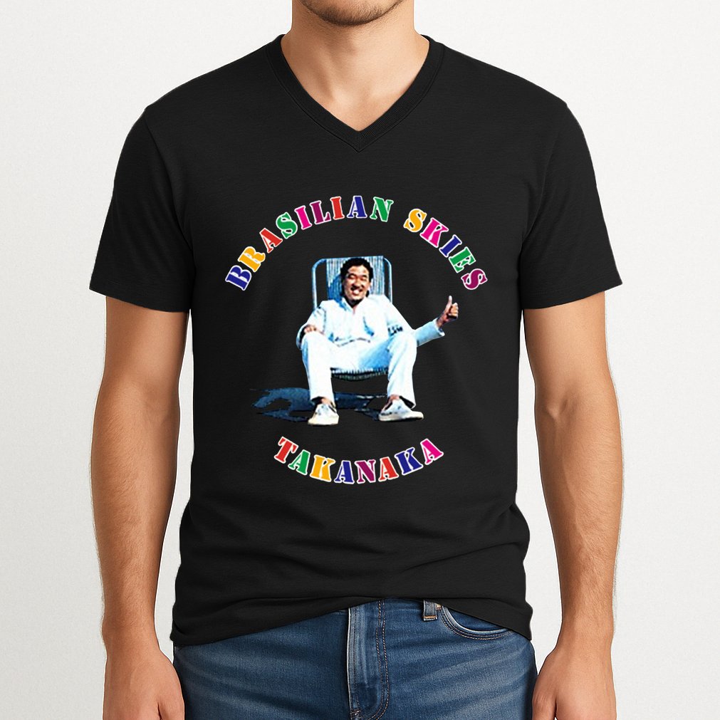 Masayoshi Takanaka Brasilian Skies V-Neck T-Shirt