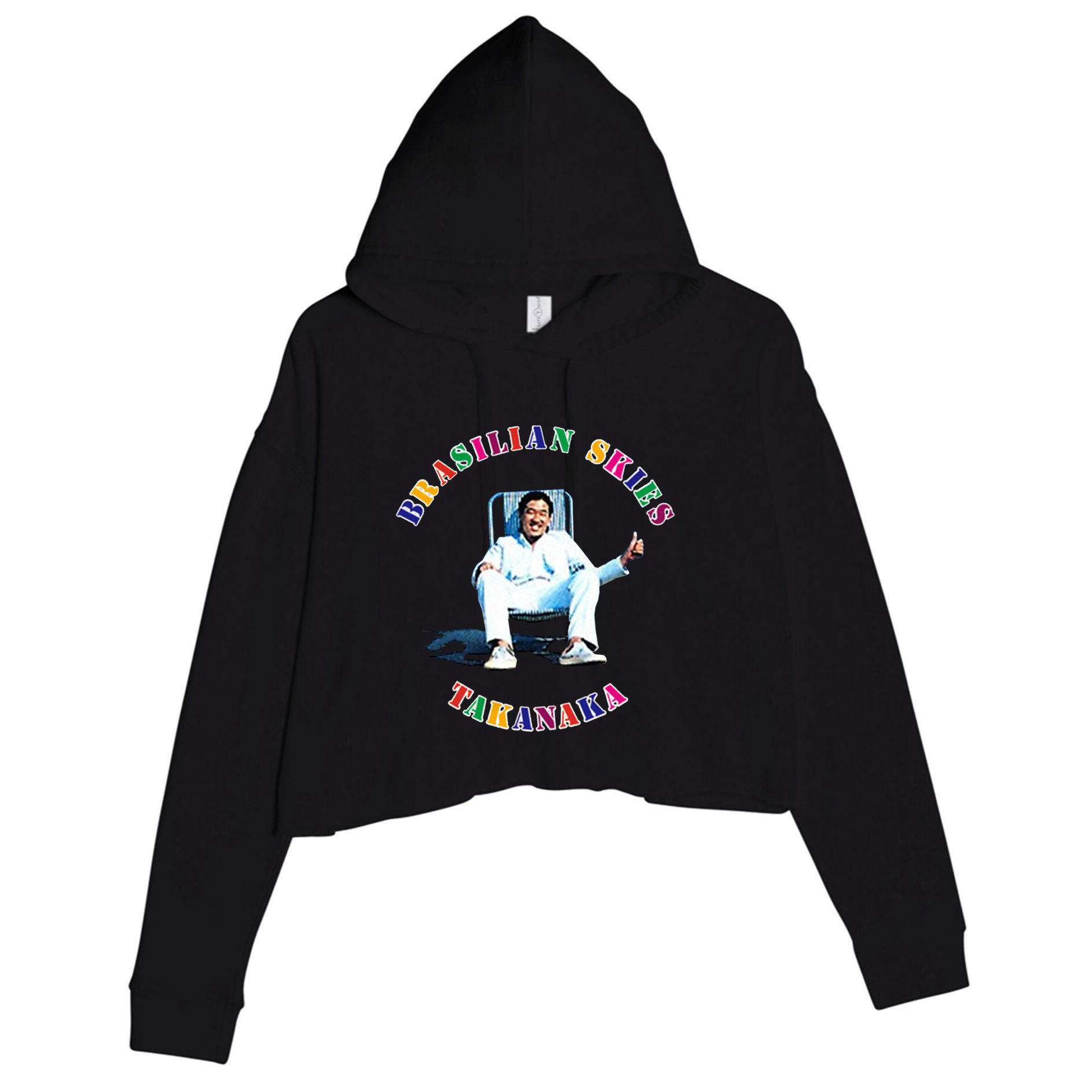 Masayoshi Takanaka Brasilian Skies Crop Fleece Hoodie