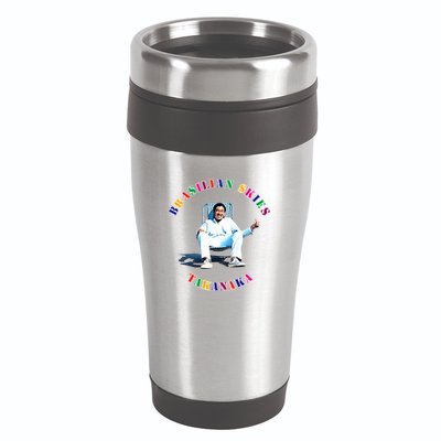 Masayoshi Takanaka Brasilian Skies 16oz Travel Tumbler