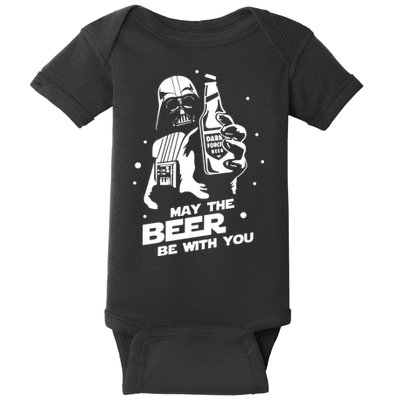 May The Beer Be With You Parody Space Saga Baby Bodysuit
