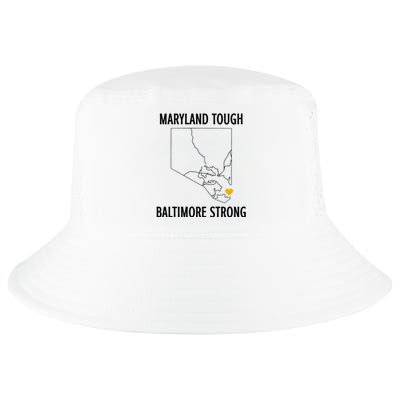 Maryland Tough Baltimore Strong Cool Comfort Performance Bucket Hat