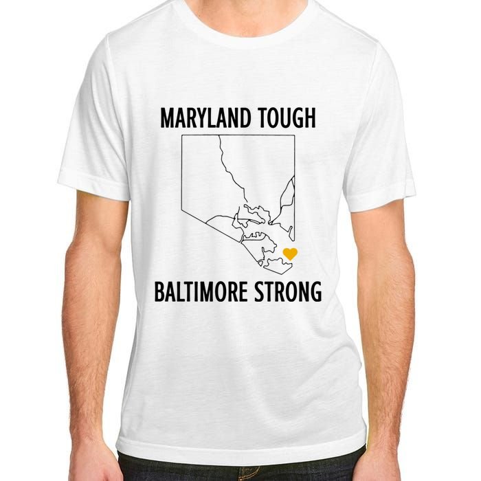 Maryland Tough Baltimore Strong Adult ChromaSoft Performance T-Shirt