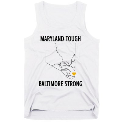 Maryland Tough Baltimore Strong Tank Top