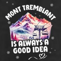 Mont Tremblant Canada Ski Resort Quebec Skiing Souvenir Hat