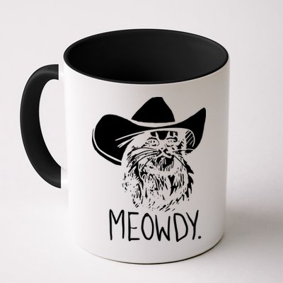 Meowdy Texas Cat Meme Mug