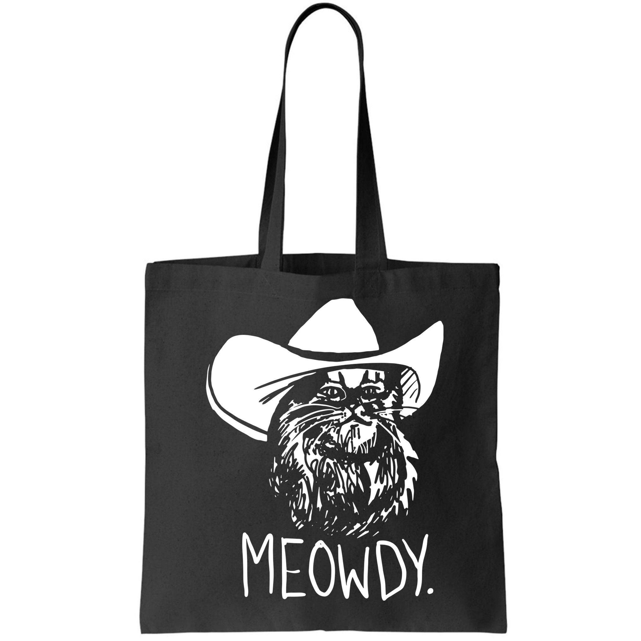 Meowdy Texas Cat Meme Bag