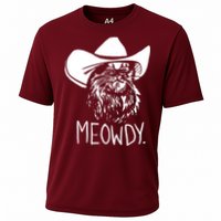Meowdy Texas Cat Meme Cooling Performance Crew T-Shirt