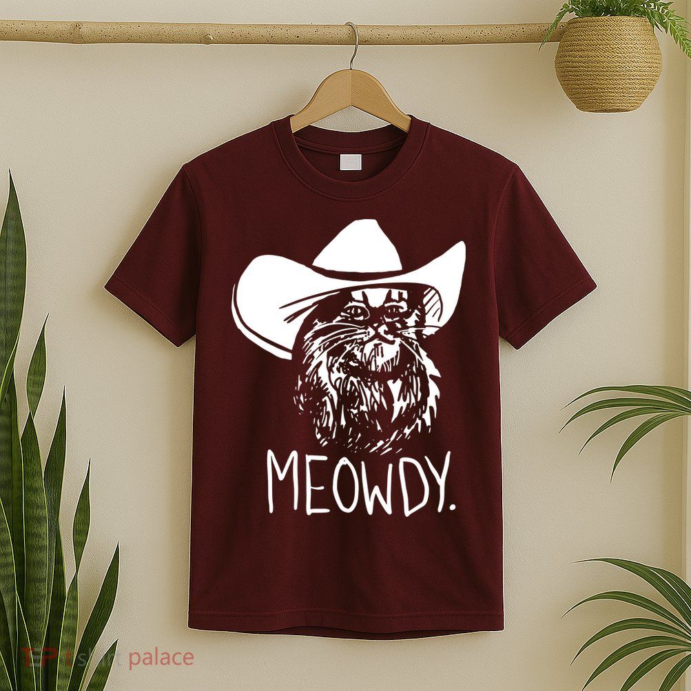 Meowdy Texas Cat Meme T-Shirt