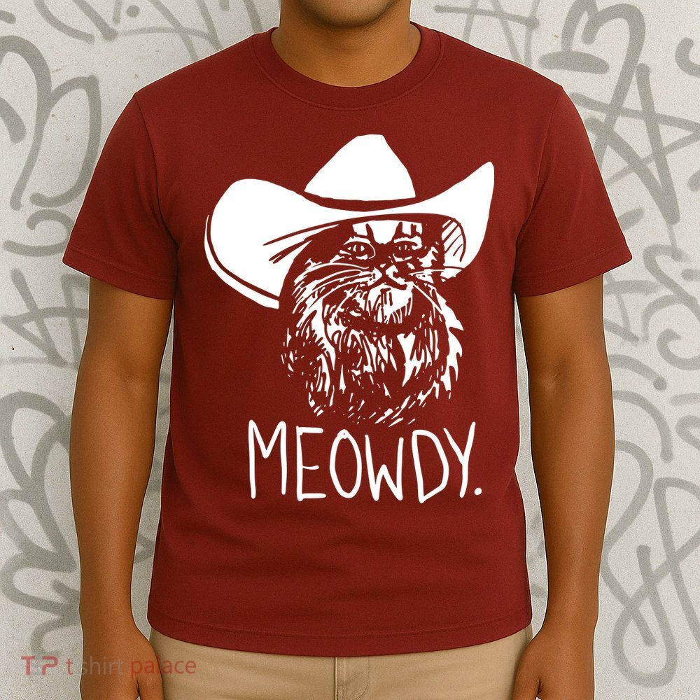Meowdy Texas Cat Meme T-Shirt