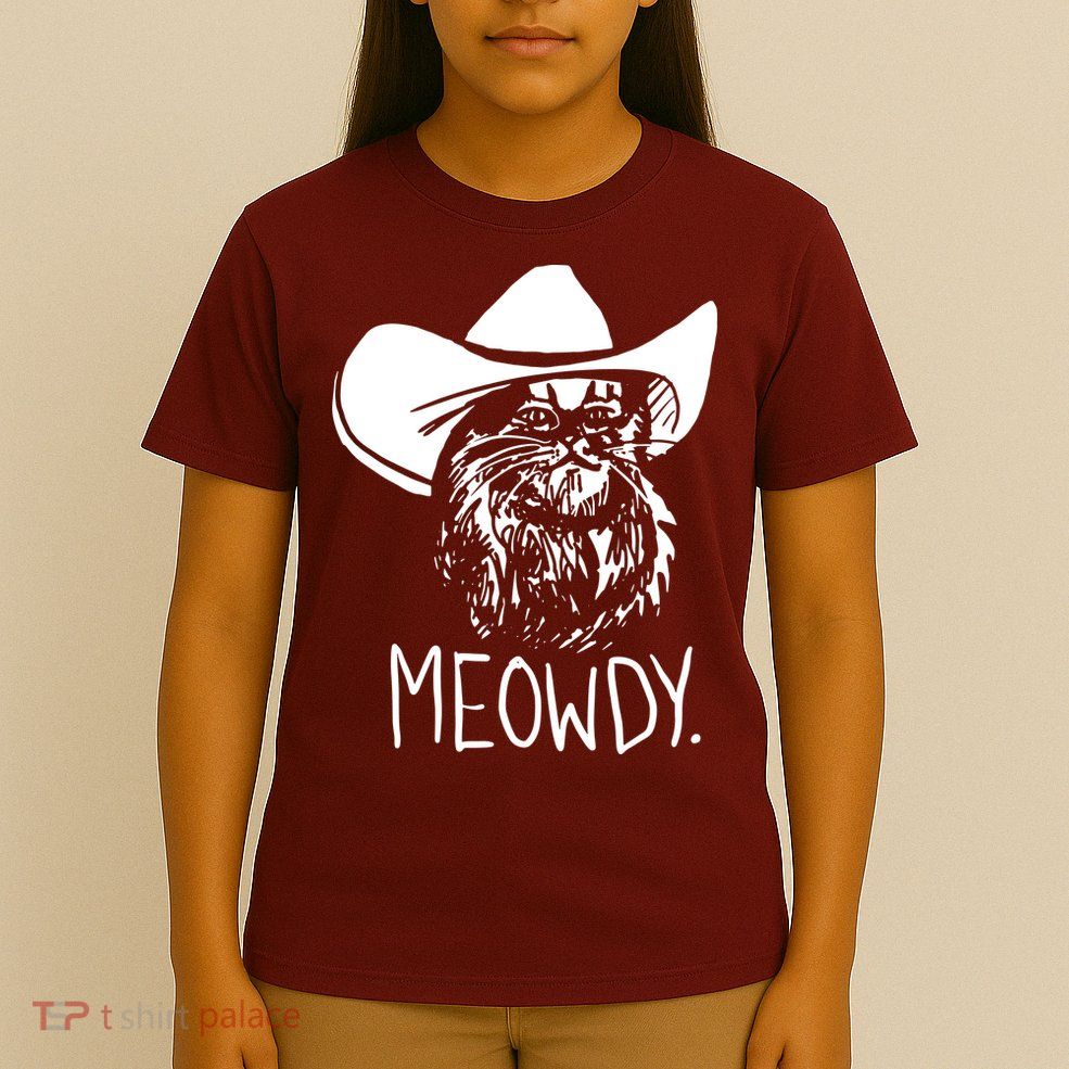 Meowdy Texas Cat Meme T-Shirt