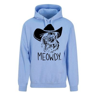 Meowdy Texas Cat Meme Unisex Surf Hoodie