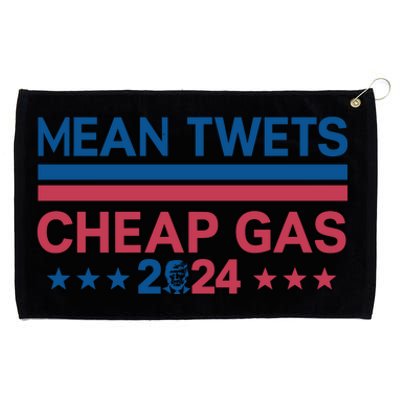 Mean Tweets Cheap Gas Retro Style Graphic Grommeted Golf Towel