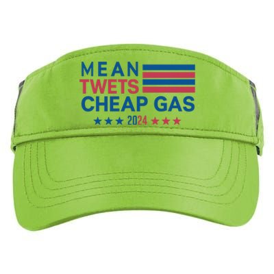 Mean Tweets Cheap Gas 2024 Graphic Adult Drive Performance Visor