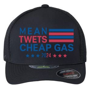 Mean Tweets Cheap Gas 2024 Graphic Flexfit Unipanel Trucker Cap