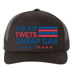 Mean Tweets Cheap Gas 2024 Graphic Yupoong Adult 5-Panel Trucker Hat