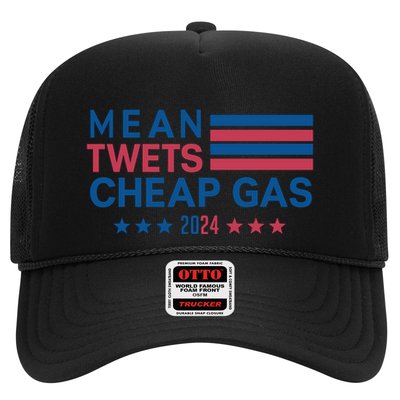 Mean Tweets Cheap Gas 2024 Graphic Trucker Hat