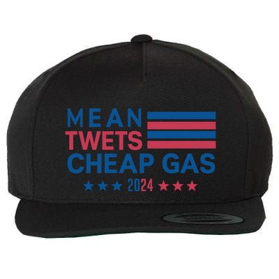 Mean Tweets Cheap Gas 2024 Graphic Wool Snapback Cap