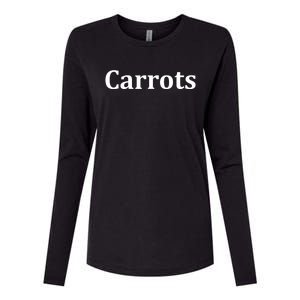 Med Tees Carrots Gift Grey Small Womens Cotton Relaxed Long Sleeve T-Shirt